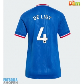 Billiga Manchester United Matthijs de Ligt #4 Bortatröja Dam 2026-27 Kortärmad